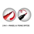 Miniatyrbild 4 av 4: BIC Filt DUAL BRUSH, 2in1, etui med 12, olika färger