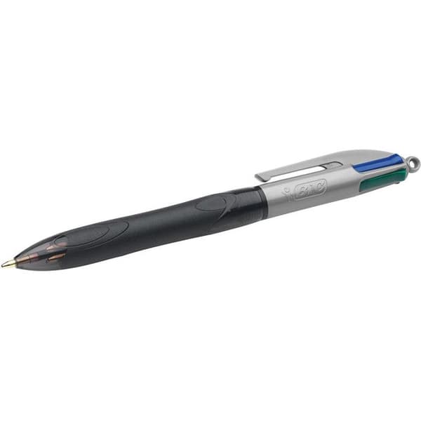 Stylo bille - 4 FÄRGER GREPP PRO - 4 Färger - Återuppladdningsbar - Medium spets - Blandad