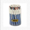 Miniatyrbillede 9 af 11: Bic 4 Colour Pen In Tub x 36 Pens
