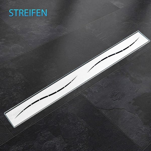 Streifen line?rt afl?b 110cm kapacitet 35l/min til badev?relsesbruser