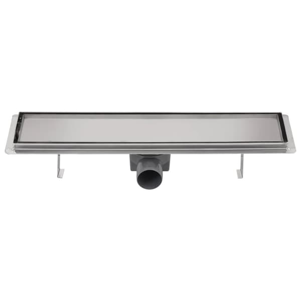 Afløb - Living Lineært bruseafløb 530x140 mm rustfrit stål