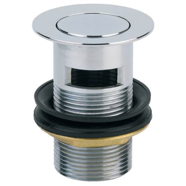 Diskbänksavlopp - VALENTIN - H80 CULBUTO - Mässing - Krom design