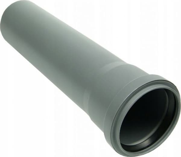 Avloppssystem (rör - dränering - koppling) Aquer - R50/315 SZARA - Avloppsrör PP 50x1,8x315mm R50/315 grå