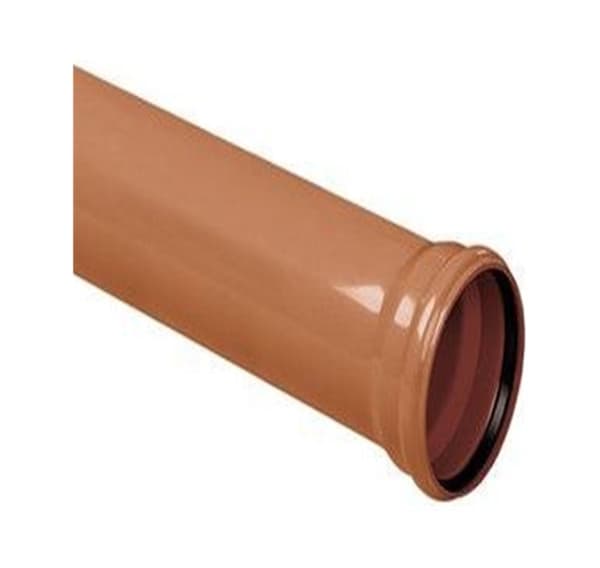 PVC rør 160x4,0 SN4, 1m Wavin