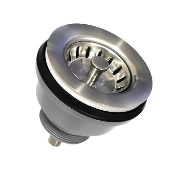 Bonde till handfat med korg, grå diameter 86 för hål diameter 60 mm