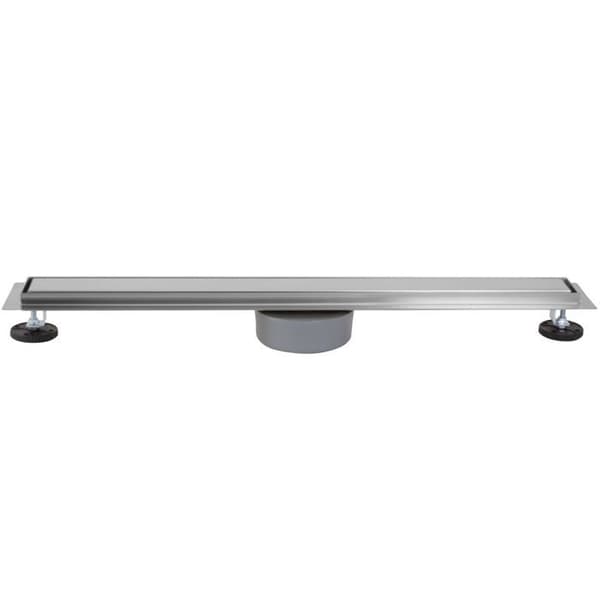Duschränna - Rea - Neox Pro - Rostfritt Stål AISI 304 - 94 x 11 x 65 cm - 360° Rotationsdränering