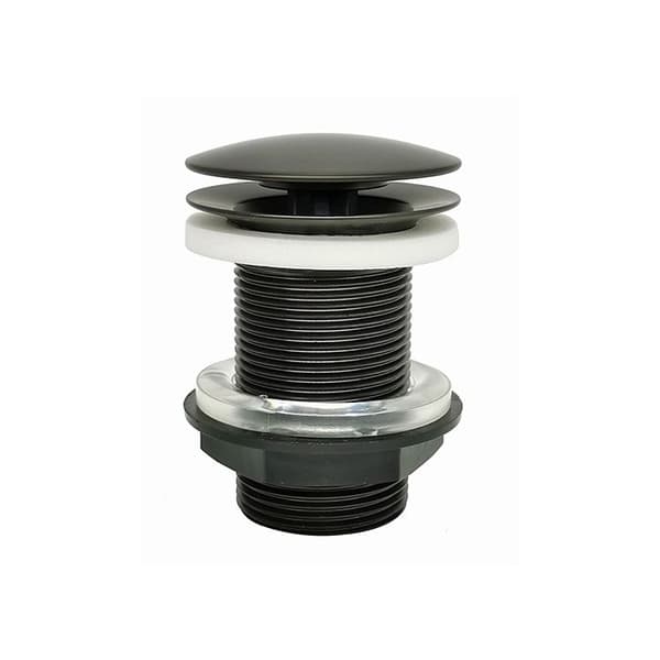 Bonde de Lavabo - Edouard Rousseau - Ekolloment Fri - Diameter 63mm - Certifierad NF - Grafitfinish