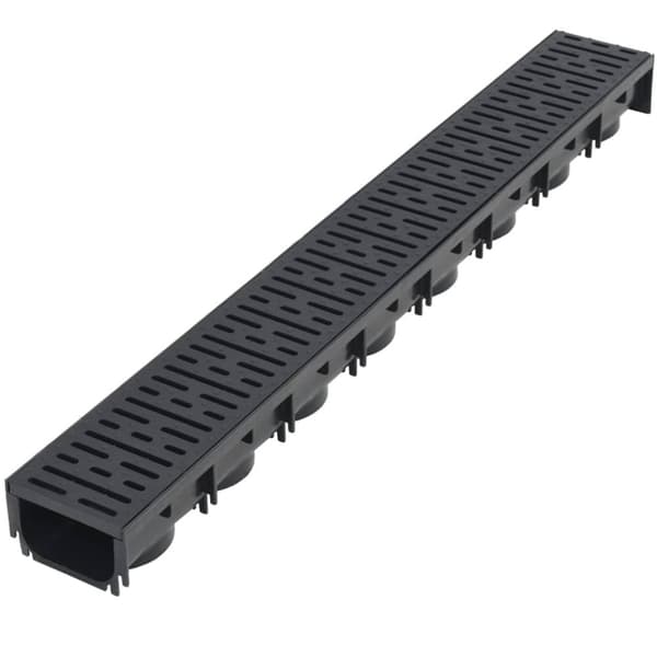 Markrännor 6 st plast 6 m