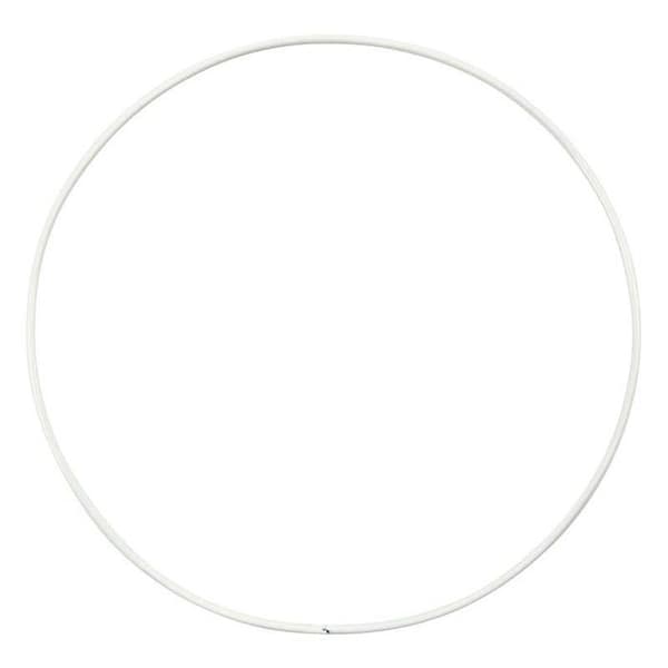 Metallring - Vit - 15 cm - 10-pack - Inomhusbruk - Blandet