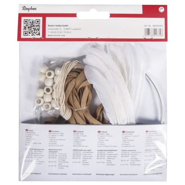 Kit DreamCatcher Dreamcatcher -17x33cm - beige/brun - Rayher Not Relevant