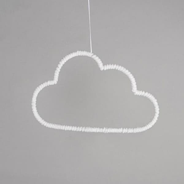 Molnform av metall - 30 x 17,5 cm