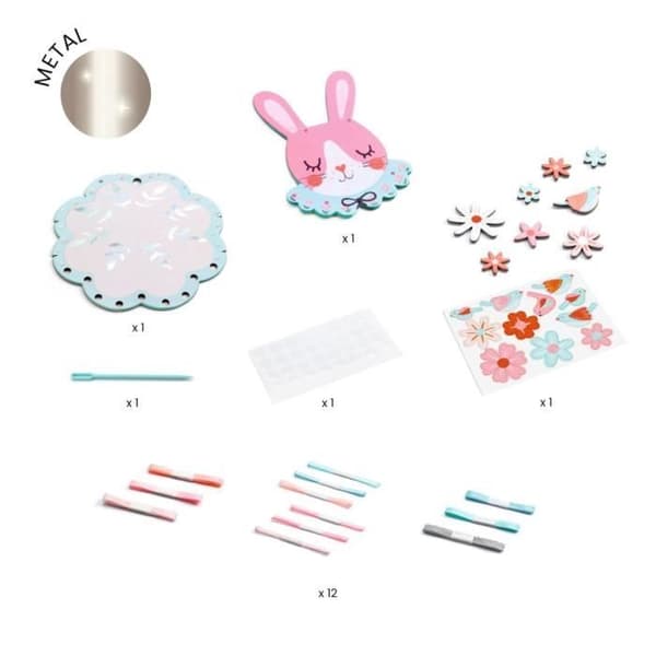 Drömfångare - DJECO - Drömmare - Kreativ kit - Från 4 år - Barnrum dekoration