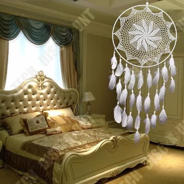 TD® Dreamcatcher dekorativa hängande sovrum interiör exteriör unik design original väggdekoration Nordamerika Indiska