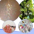 Miniatyrbild 5 av 11: Lollanda DIY Vindspel & drömfångare kit – 400 delar solfångare kristallpyssel, hantverk för fönsterdekoration och dekoration