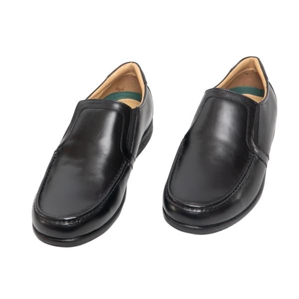 Roamers Mens Leather XXX Extra Wide Twin Gusset Casual Shoe