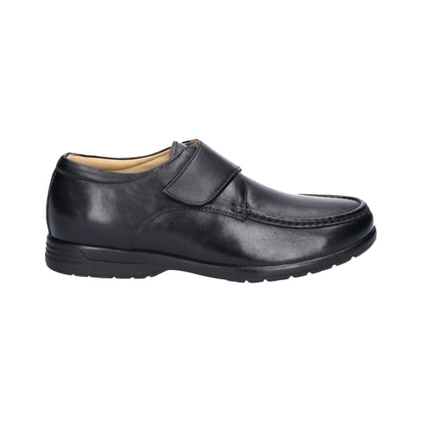 Roamers Mens Leather XXX Extra Wide Touch Fastening Casual Shoe