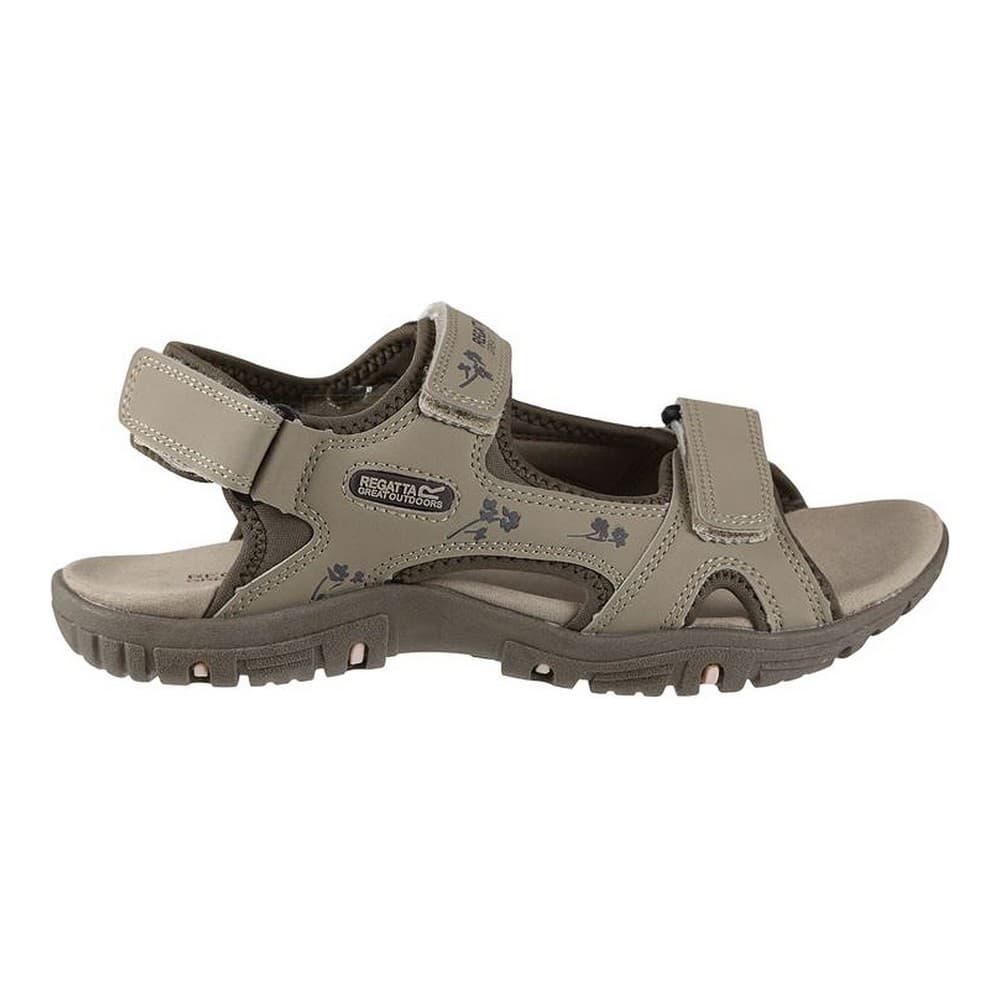 Strandtofflor Regatta Haris Brun