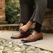 Duca di Morrone Men Fall/Winter Brown Lace up - size : eu-44