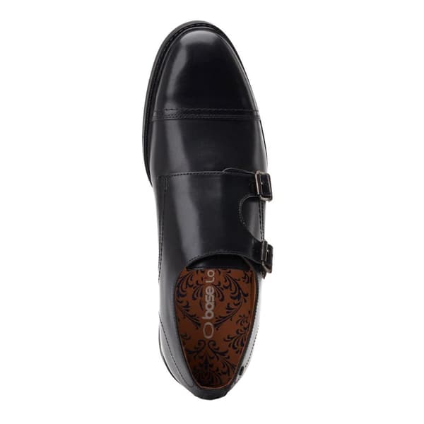 Base London Mens Diablo Monk Leather Shoes