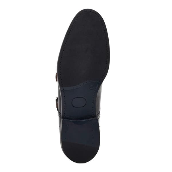 Base London Mens Diablo Monk Leather Shoes