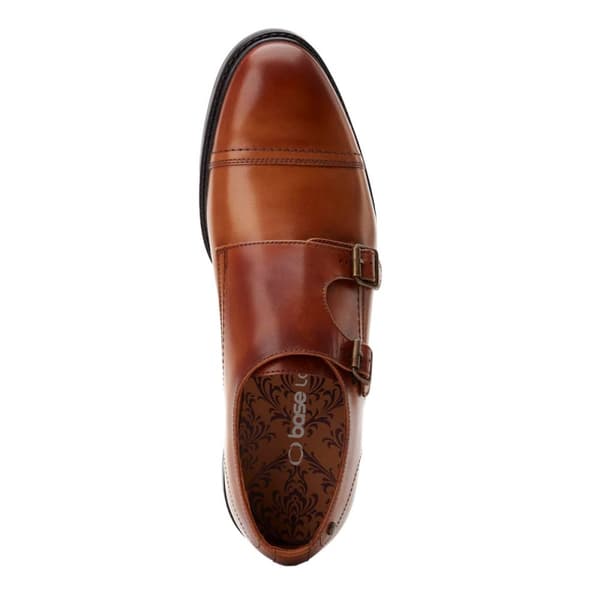 Base London Mens Diablo Monk Leather Shoes