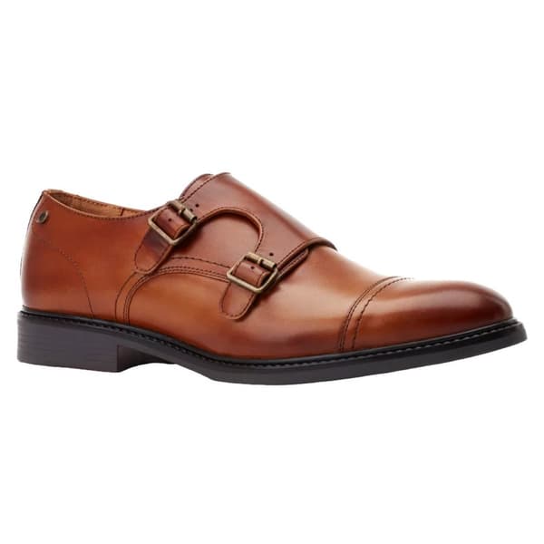 Base London Mens Diablo Monk Leather Shoes
