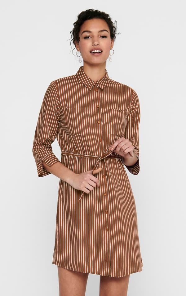 Only - onlTamari 3/4 Shirt Dress