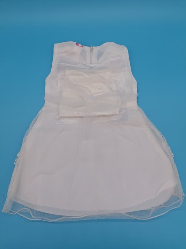 Delightful Embroidered Communion/Confirmation/Wedding  Girls Dress 4 Sizes