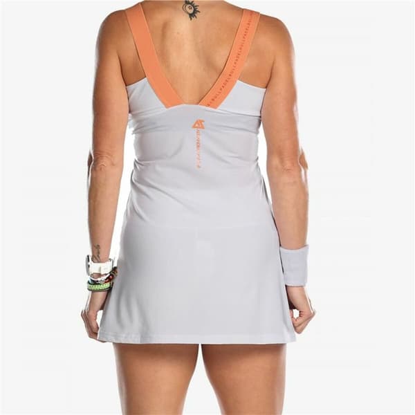 Kjole Bullpadel ADAMA Hvid - M