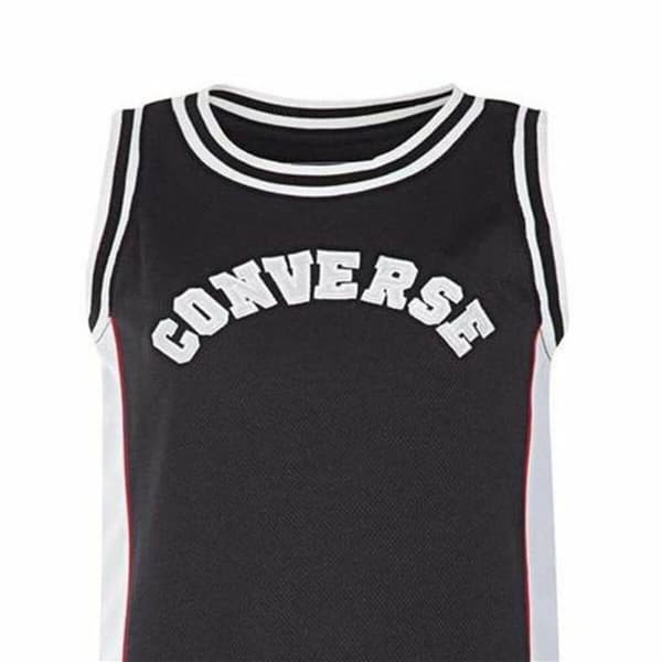 Kjole Converse Basketball Jurk Pige Sort - 8-10 år