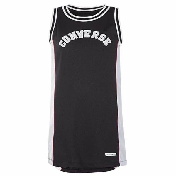 Klänning Converse Basketball Jurk Flicka Svart - 8-10 år