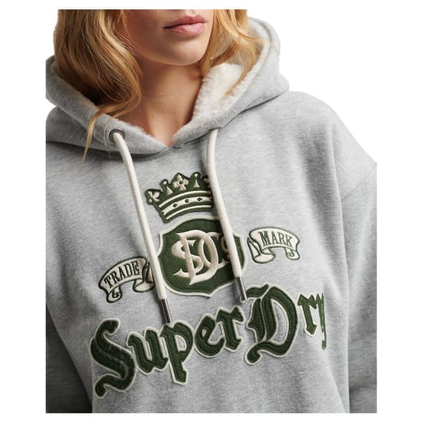 Superdry Klänning Vintage Pride In Craft H Grå S Kvinna