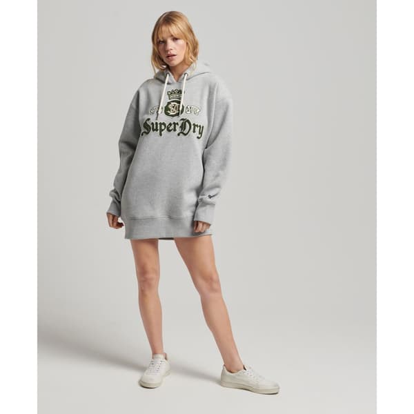 Superdry Klänning Vintage Pride In Craft H Grå S Kvinna