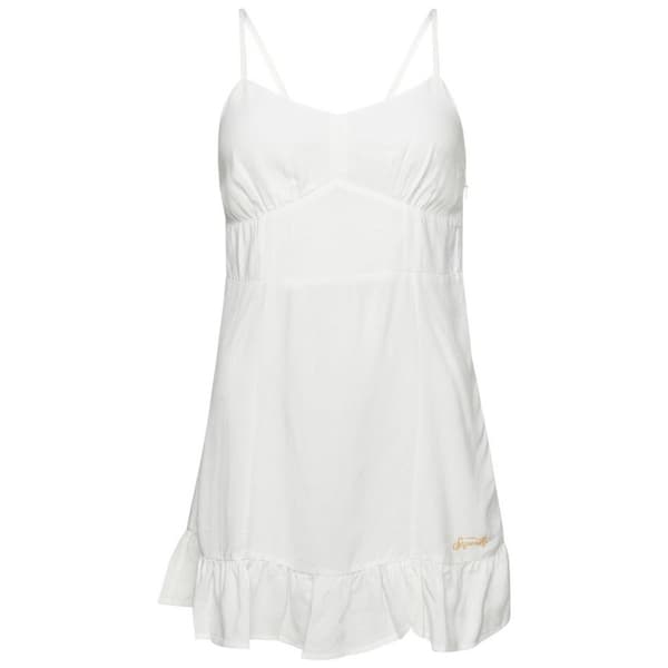 Superdry Pukeutua Vintage Cami Mini Valkoinen S Nainen