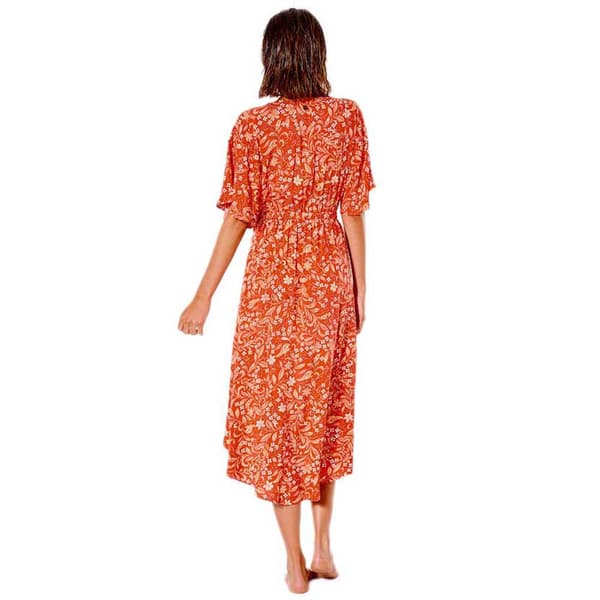 Rip Curl Lyhythihainen Mekko Lunar Tides Wrap Punainen 2XS Nainen
