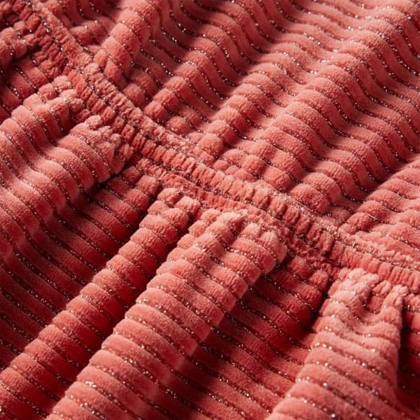 vidaXL Klänning med långa ärmar för barn medium rosa 92