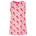 Pikkukuva 1 / 8: vidaXL Lasten mekko kirkas pinkki 116