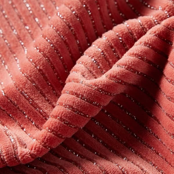 vidaXL Lasten pitkähihainen mekko tummanvaalea pinkki 128