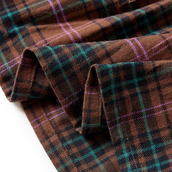 vidaXL Lasten pitkähihainen mekko konjakki 92