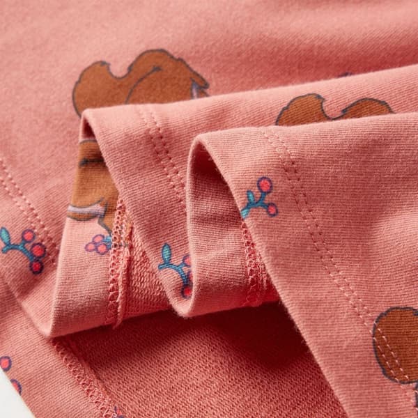 vidaXL Lasten mekko vanha roosa 128