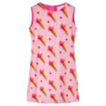 Pikkukuva 1 / 8: vidaXL Lasten mekko kirkas pinkki 104