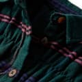 Pikkukuva 4 / 8: vidaXL Lasten pitkähihainen mekko röyhelöillä tummanvihreä 92