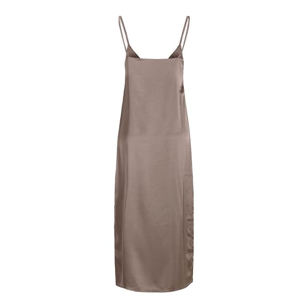 Jack & Jones Tasaton Pitkä Mekko Cleo Satin Pinkki S Nainen