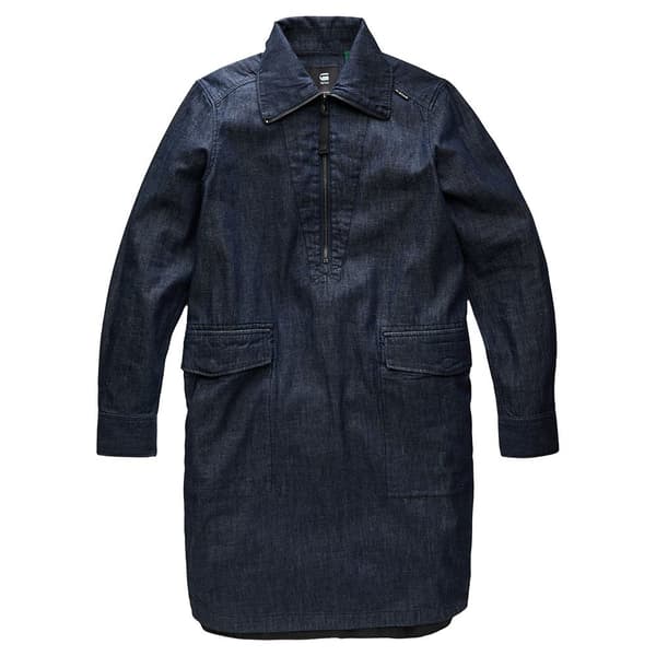 G-star Klänning Tunic Blå XS Kvinna