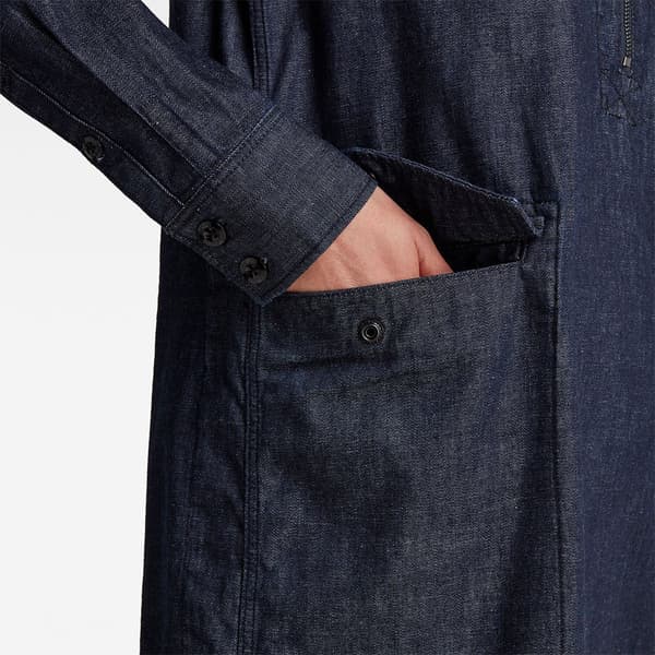 G-star Klänning Tunic Blå XS Kvinna