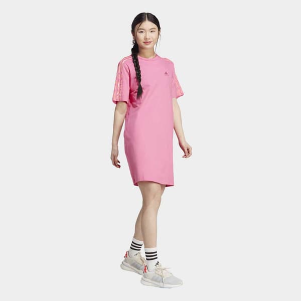 Adidas Klänning 3s Bf T Rosa S Kvinna