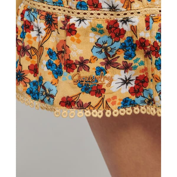 Superdry Klänning Vintage Mini Beach Cami Gul S Kvinna