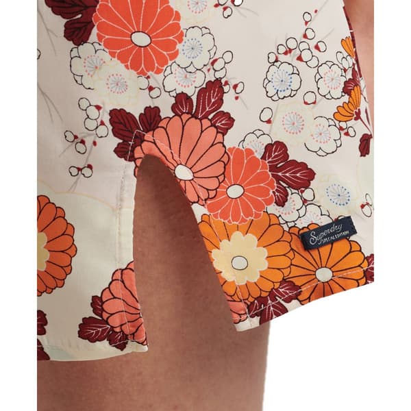 Superdry Pukeutua Vintage Mini Slip Halter Valkoinen S Nainen