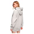 Miniatyrbild 2 av 5: Superdry Långärmad Kort Klänning Essential Hooded Sweat Grå 2XS-XS Kvinna