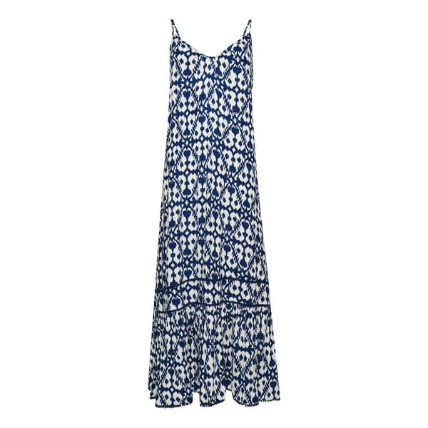 Superdry Klänning Vintage Long Beach Cami Blå L Kvinna